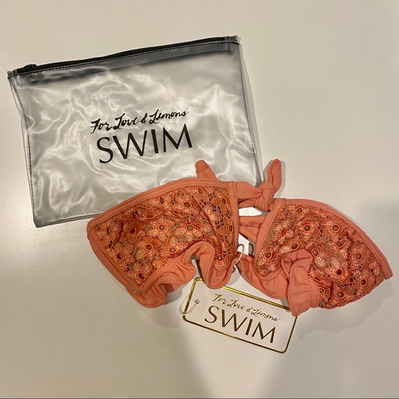 FOR LOVE & LEMONS Alicante Lace Bandeau Bikini Top - Picture 8 of 12